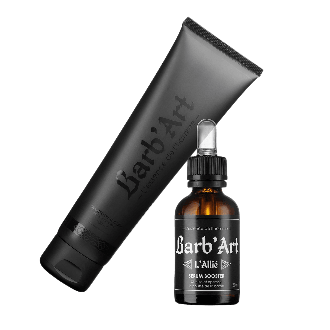 Kit barbe - Duo Sérum Booster Soin Fortifiant Barbe & Shampooing Barbe - barbartfr