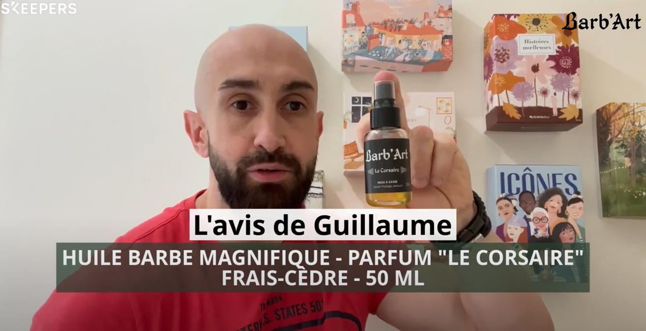 Charger la vidéo: Guillaume F. donne son avis sur l&#39;huile à barbe - Magnifique