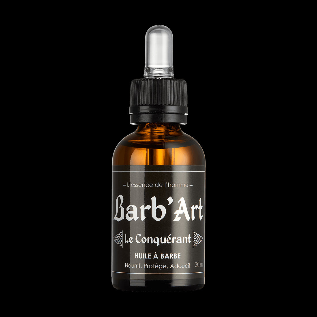 Huile Sèche Barbe Fabuleuse - Parfum Le Conquérant Lavandin-Poivré - 30 ml - barbartfr