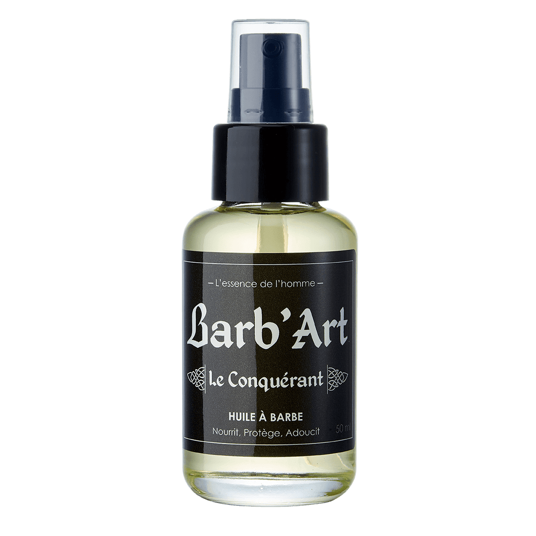 Huile Sèche Barbe Fabuleuse - Parfum Le Conquérant Lavandin-Poivré
