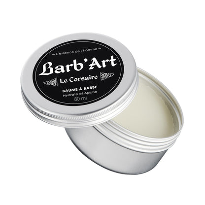 Baume Barbe Magnifique - Parfum Le Corsaire Frais-Cèdre - 80ml - barbartfr