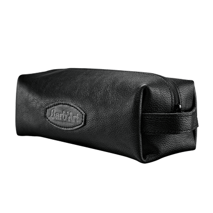 Trousse de Toilette Homme - Cuir Pleine Fleur - barbartfr