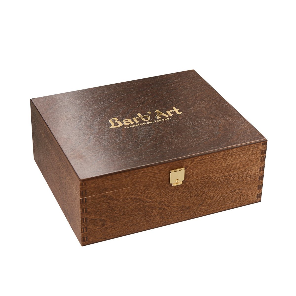 Coffret Cadeau Barbe Grandiose - en Bois - Parfum &quot;L&