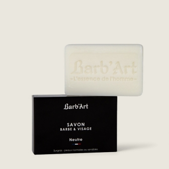 Savon Barbe & Visage NEUTRE - Camomille & Amande Douce Bio