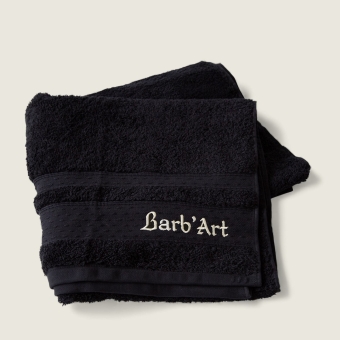 Serviette de bain brodée – Coton Bio ultra épais
