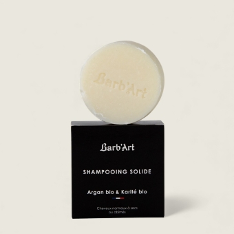 Shampoing Solide Cheveux secs - Argan & Karité Bio