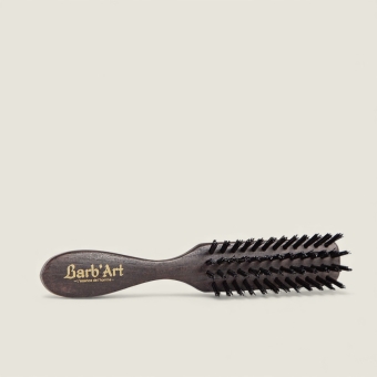 Brosse à BARBE Artisanale - Bois et Poils Nylon