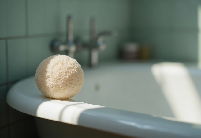 Éponge Konjac : 3 points à connaître pour prendre soin de sa barbe et son visage !